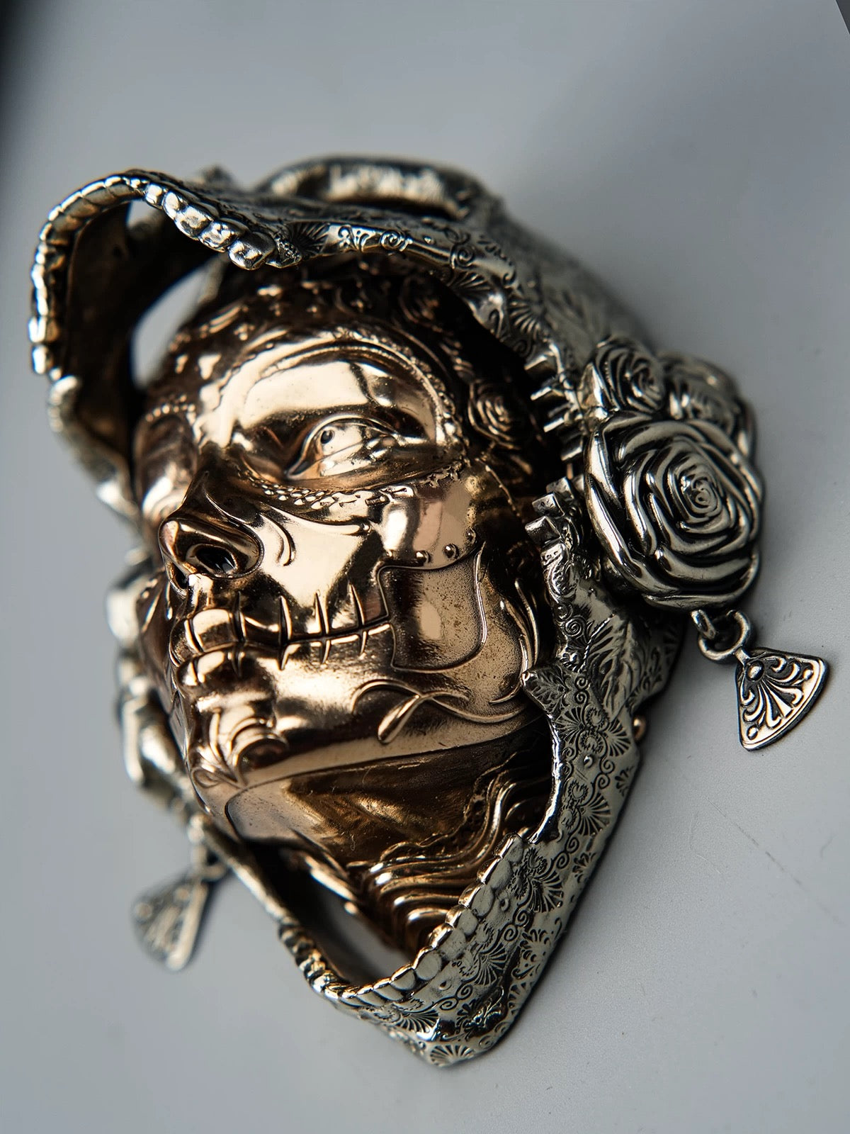 Mechanical Rose Skull